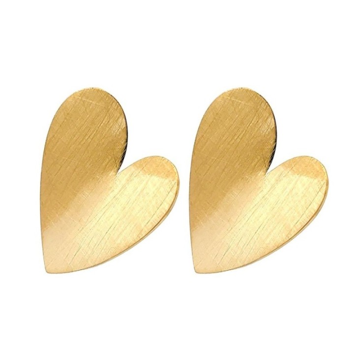 Lobo Cuore Rigati Acciaio 316L 30 mm
