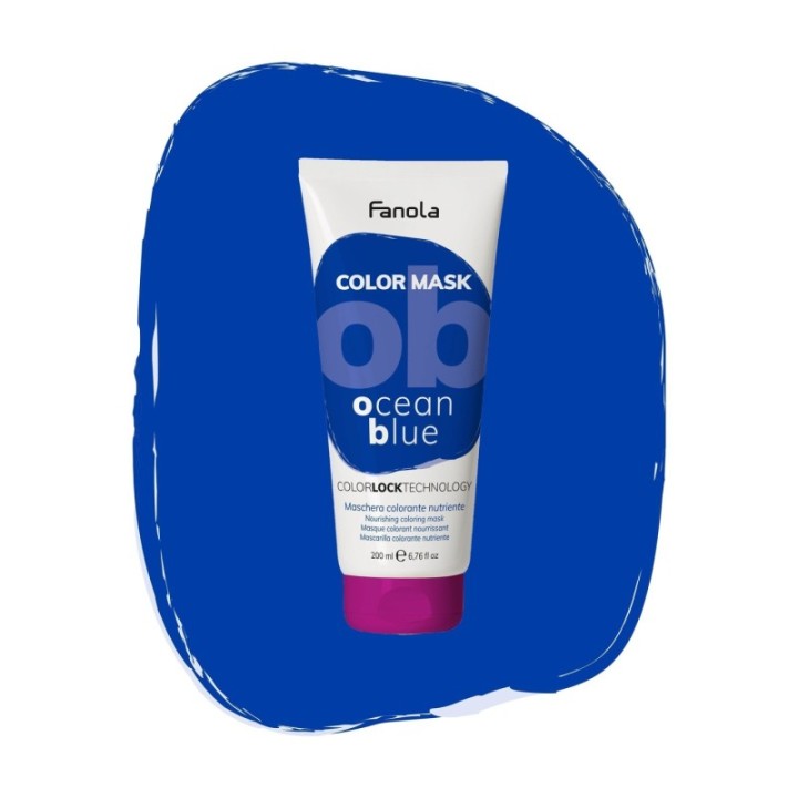 Maschera Capelli Colorante OCEAN BLUE [200ml] COLOR MASK