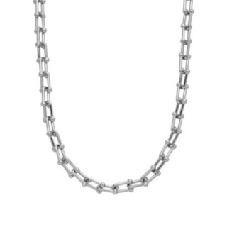 Catena Ferro di Cavallo 7 mm Acciaio 316L Argentato