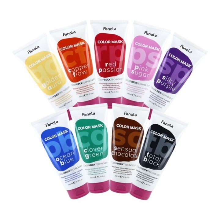 Maschera Capelli Colorante OCEAN BLUE [200ml] COLOR MASK