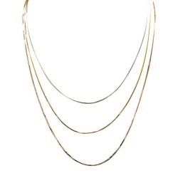 Collana Snake Ottagonale...