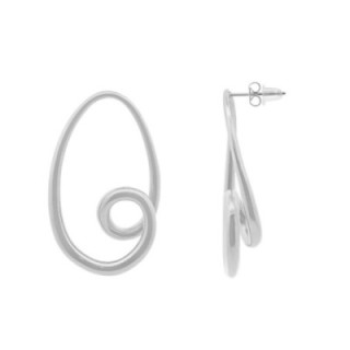 Lobo Pendente a Spirale Acciaio 316L