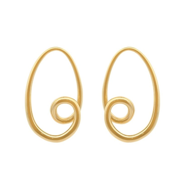 Lobo Pendente a Spirale Acciaio 316L