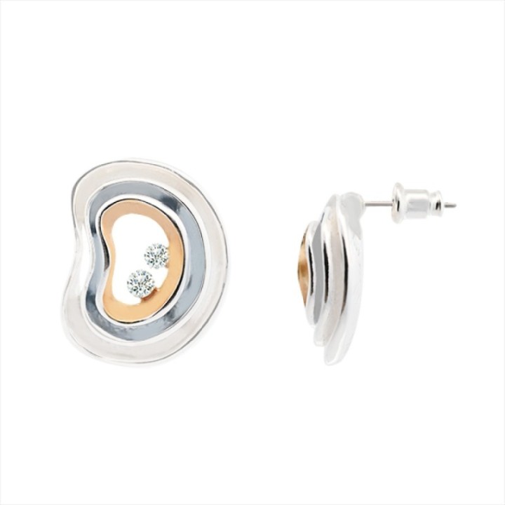 Lobo Bijoux Ciondolo Dune Atollo Smaltato Bianco