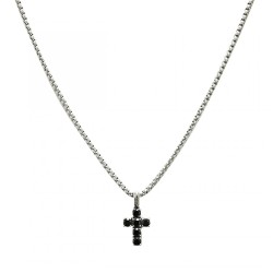 Collana Uomo Ciondolo Croce...