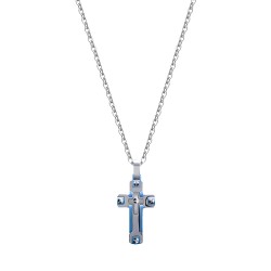 Collana Uomo Ciondolo Croce...