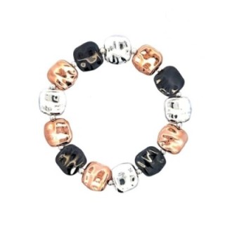 Bracciale Bijoux Pepite Geometriche Tricolore