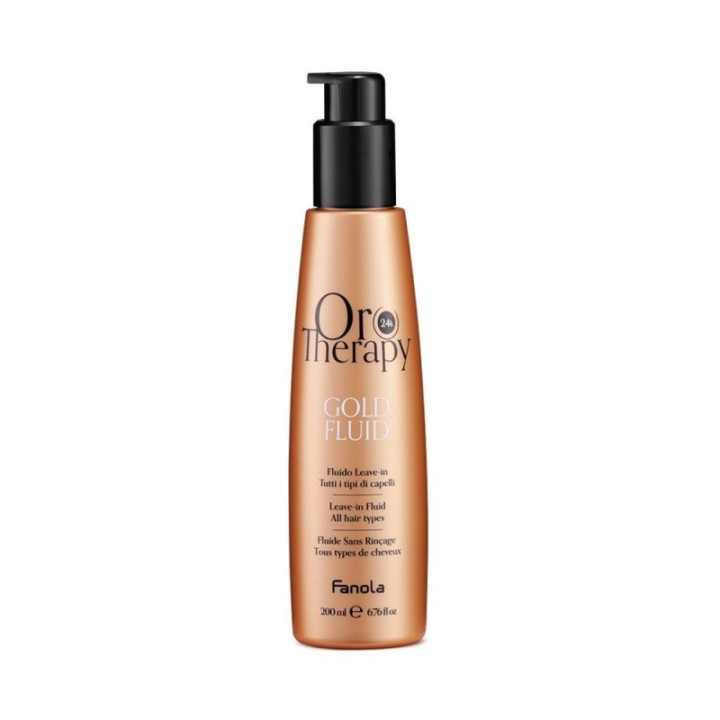 GOLD FLUID Crema Illuminante Leave-in ORO THERAPY 24k [200ml]