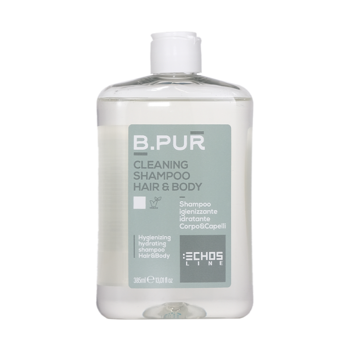 Shampoo Igienizzante Idratante Corpo-Capelli B.PUR [385ml] by Echosline