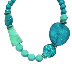 Collier Resina Perline...