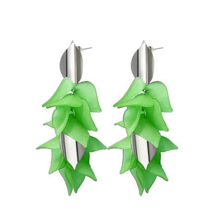 Pendenti con Frange di Petali Acciaio 316L