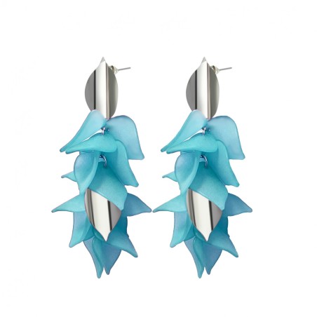 Pendenti con Frange di Petali Acciaio 316L