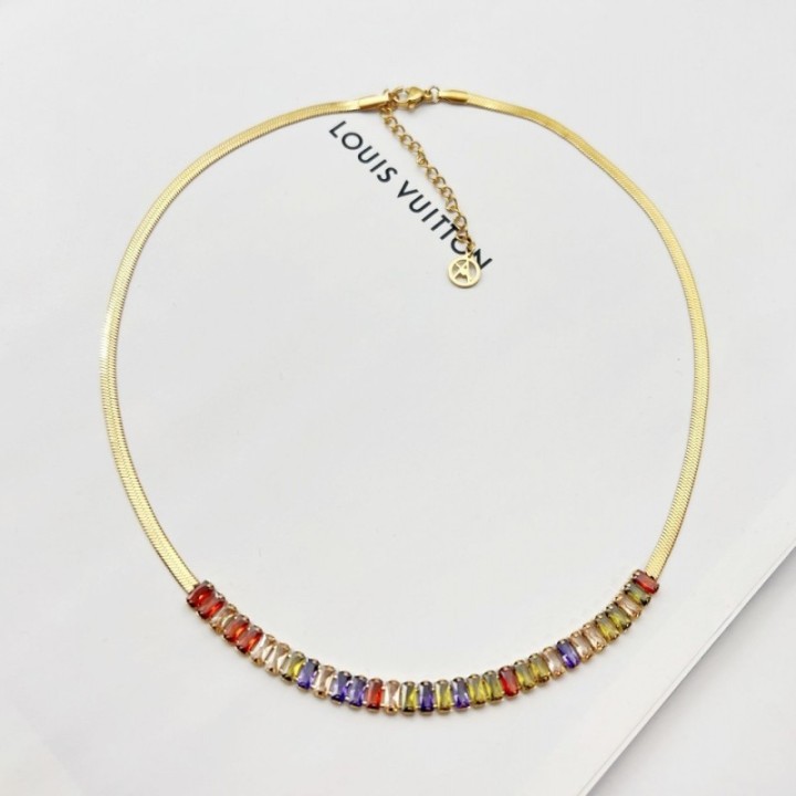 Giro-Diadema Modernista Snake Zirconia Acciaio