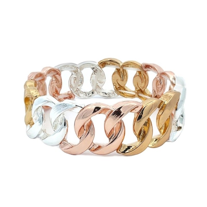 Bracciale Bijoux Elastico Tricolore BCE