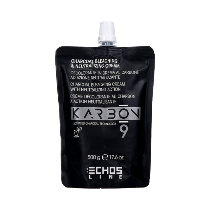 Decolorante in Crema al Carbone Neutralizzante KARBON 9 [500gr] by Echosline