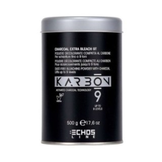 Polvere Decolorante Compatta al Carbone Schiariture/9 Toni KARBON 9 [500gr] by Echosline