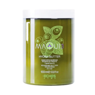 Maschera Burrosa Vegana Nutriente Capelli Secchi MAQUI 3 [1Litro] by Echosline