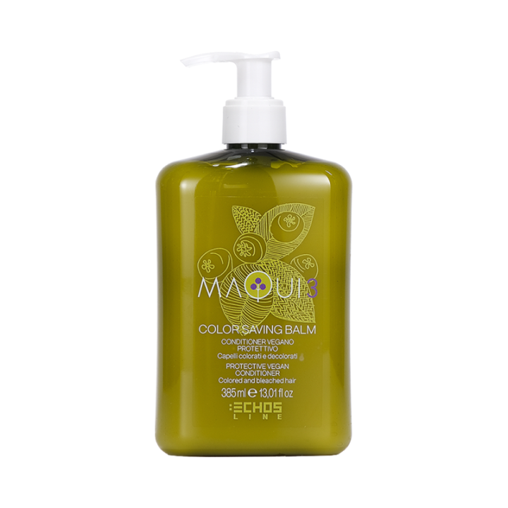 Conditioner Vegano Protettivo Capelli Colorati-Decolorati MAQUI 3 [385ml] by Echosline