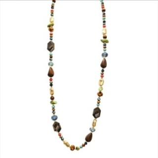 Collana Perline Lunga Pepite Santiago Multicolore