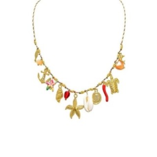 Girocollo Multi-charms Marini Acciaio 316L