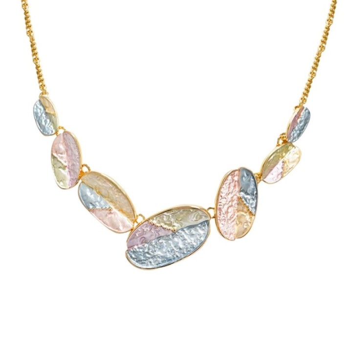 Girocollo Diadema Bijoux Chips Smaltato Fantasia