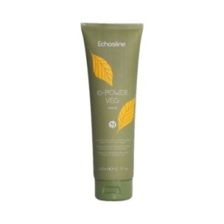 Maschera Sigillante Ricostruzione Capelli Trattati-Danneggiati [300ml] KI POWER VEG by Echosline