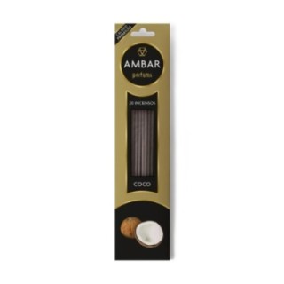 Incensi al Cocco [AMBAR] Bastoncini Profumati Naturali 100%