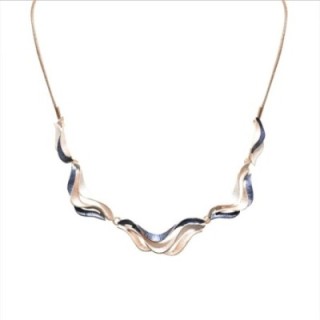 Girocollo Diadema Bijoux Mirage Smaltato Blu