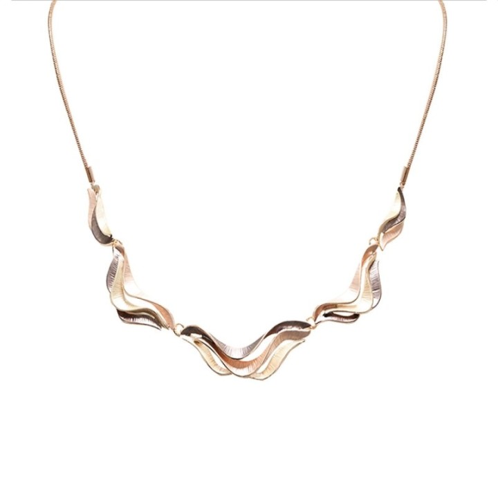 Girocollo Diadema Bijoux Mirage Smaltato Marrone