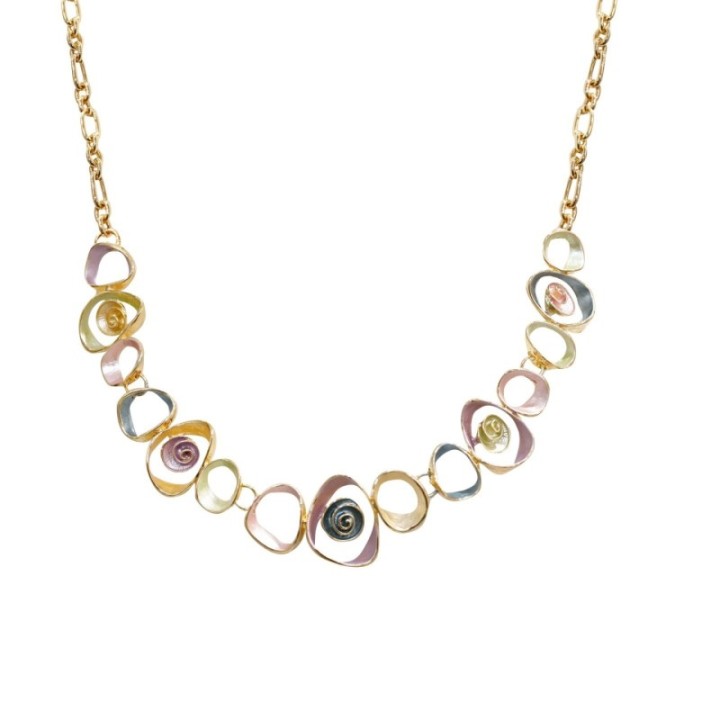 Girocollo Diadema Bijoux Spirali Cave Smaltato Fantasia