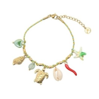 Bracciale Multi-charms Marini Acciaio 316L
