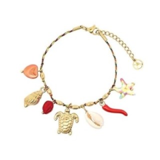 Bracciale Multi-charms Marini Acciaio 316L