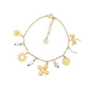 Bracciale Multi-charms Love Acciaio 316L