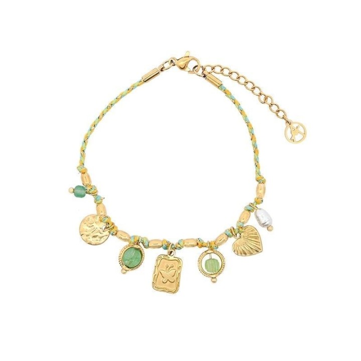 Bracciale Multi-charms Money Acciaio 316L