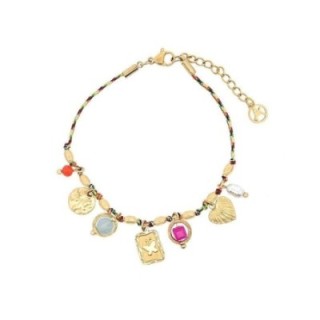 Bracciale Multi-charms Money Acciaio 316L