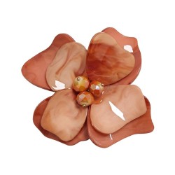 Spilla Bijoux Fiore Resina...