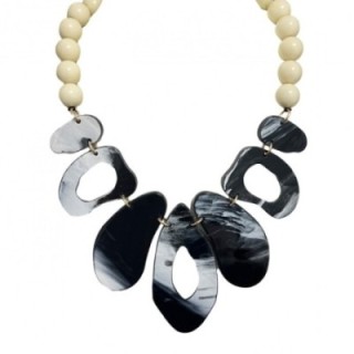 Collier Perline Gusci di Mare Bianconera