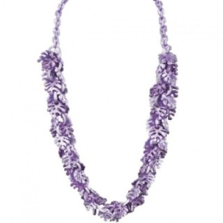 Collana Resina Lunga Corallo Viola