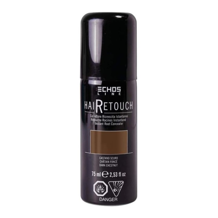 Correttore Riscrescita Istantaneo CASTANO SCURO | HAIRTOUCH [75ml] by Echosline
