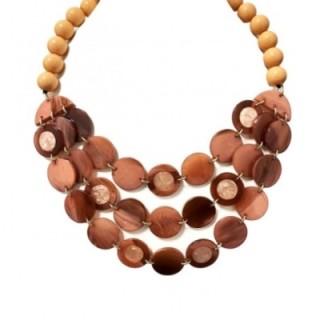 Collier Perline Coral Circus Cascata di Monete
