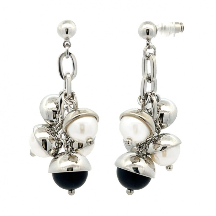 Pendenti Bijoux Pietre Nere Perle