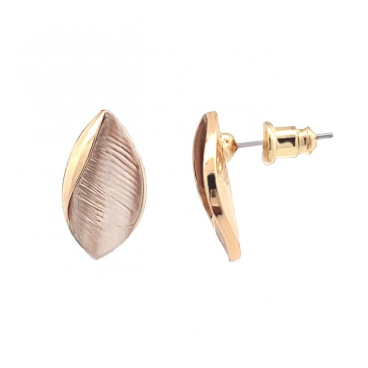Lobo Bijoux Goccia Smaltato Beige