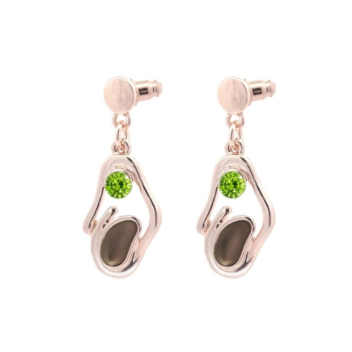 Pendenti Bijoux Crystal Smaltato Marrone