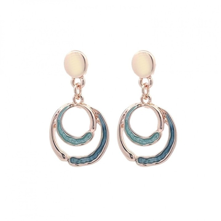Mono-Pendenti Bijoux Byblo Smaltati Bluceleste