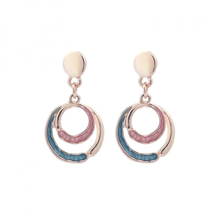 Mono-Pendenti Bijoux Byblo Smaltati Rosa-Blu