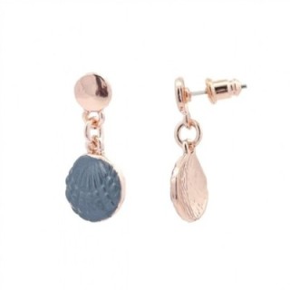 Pendentini Bijoux Conchiglia Smaltato Grigio