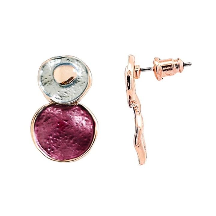 Lobo Bijoux Bi-Touch Smaltato Fucsia