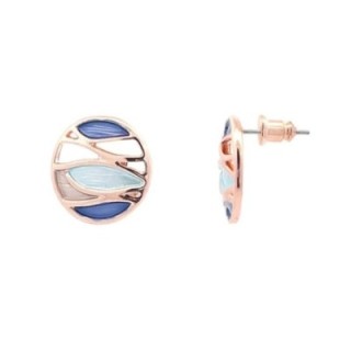 Lobo Bijoux Traforati Smaltato Blu