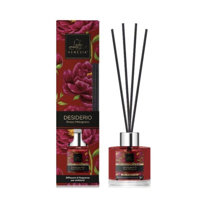 Rosso Melograno | Profumatore Ambiente [50ml] Lady Venezia Desiderio
