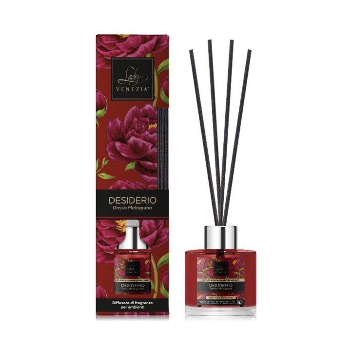 Profumatore Ambiente Rosso Melograno | Lady Venezia Desiderio